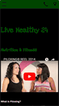 Mobile Screenshot of livehealthy24.com